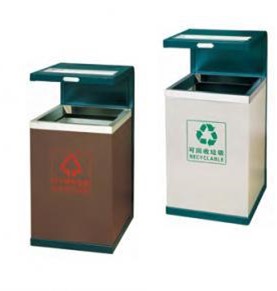 Thùng rác ngoài trời