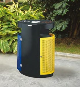 Thùng rác ngoài trời