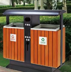Thùng rác ngoài trời