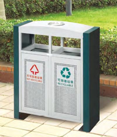 Thùng rác ngoài trời