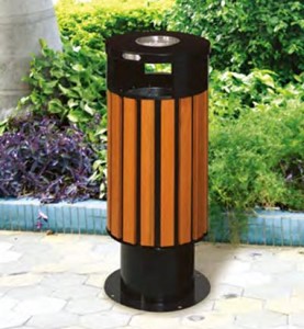 Thùng rác ngoài trời