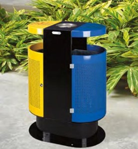 Thùng rác ngoài trời