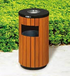 Thùng rác ngoài trời