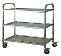 Xe đẩy phục vụ inox C-8C